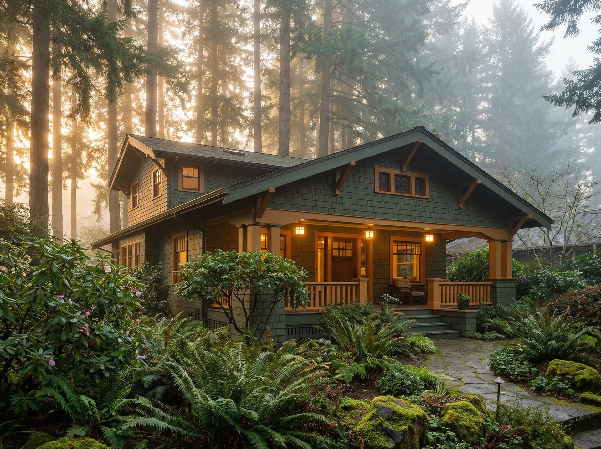 Portland Oregon craftsman home