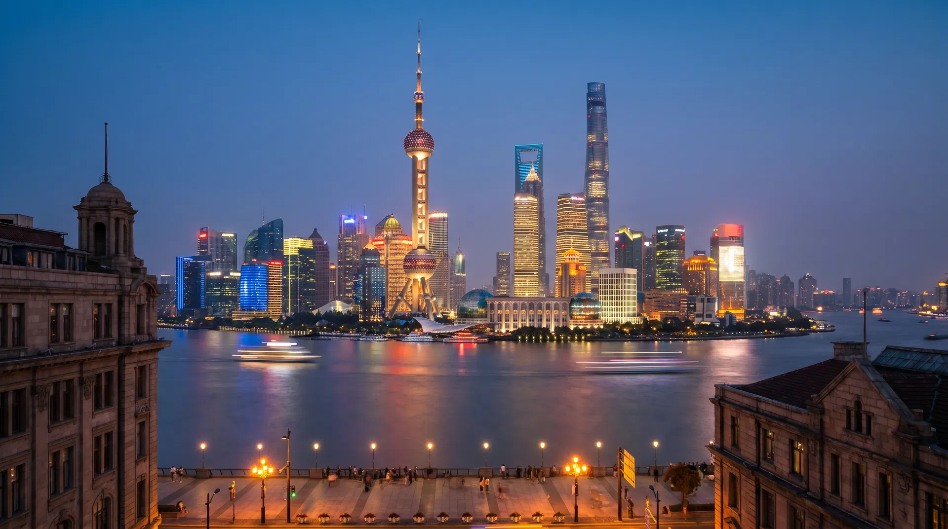 Shanghai skyline