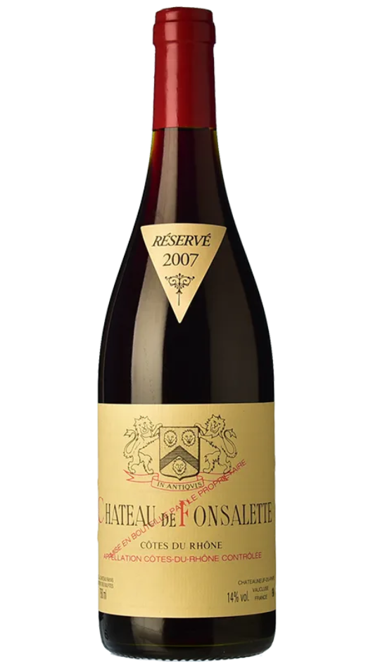 Château de Fonsalette Réserve 2007