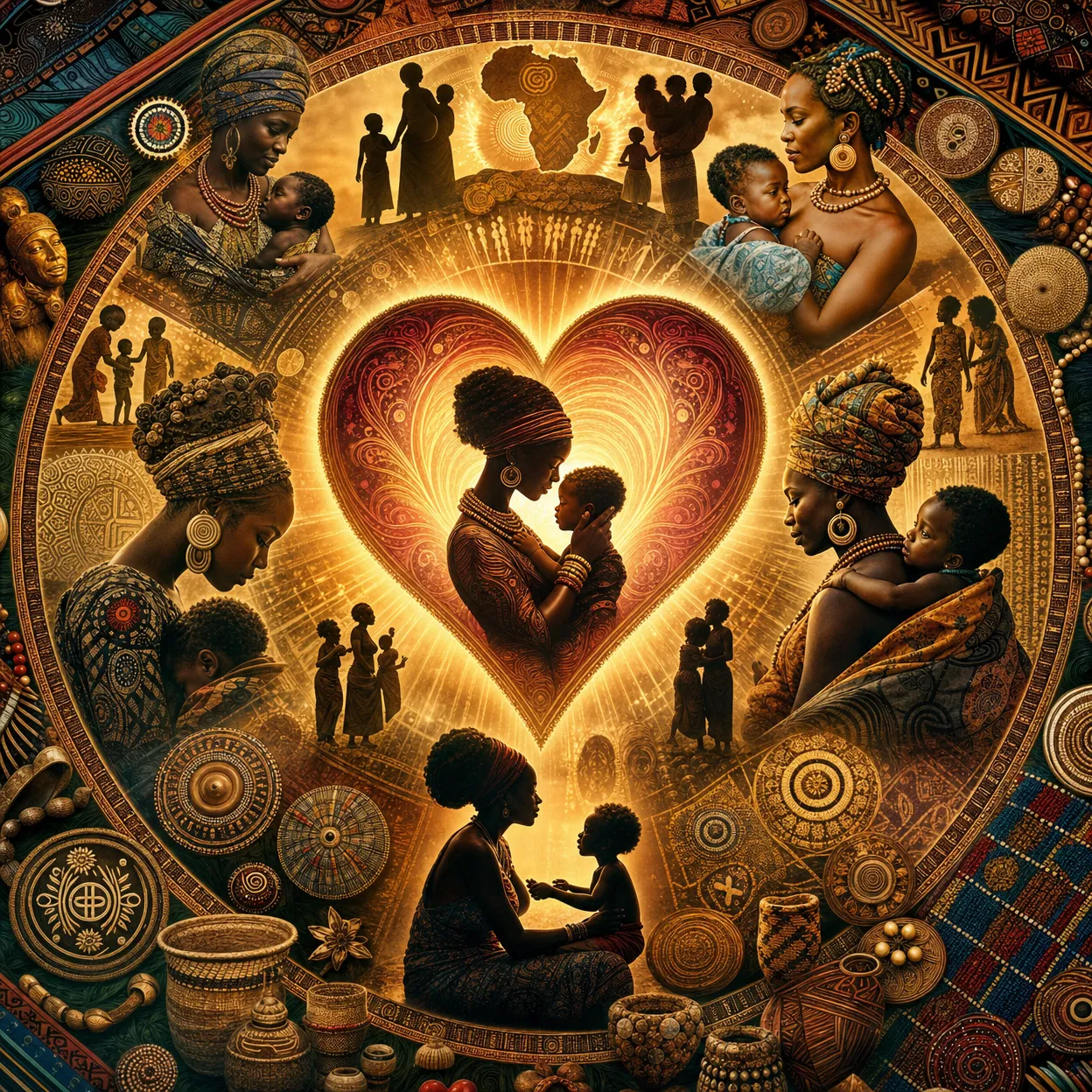 Love at the center