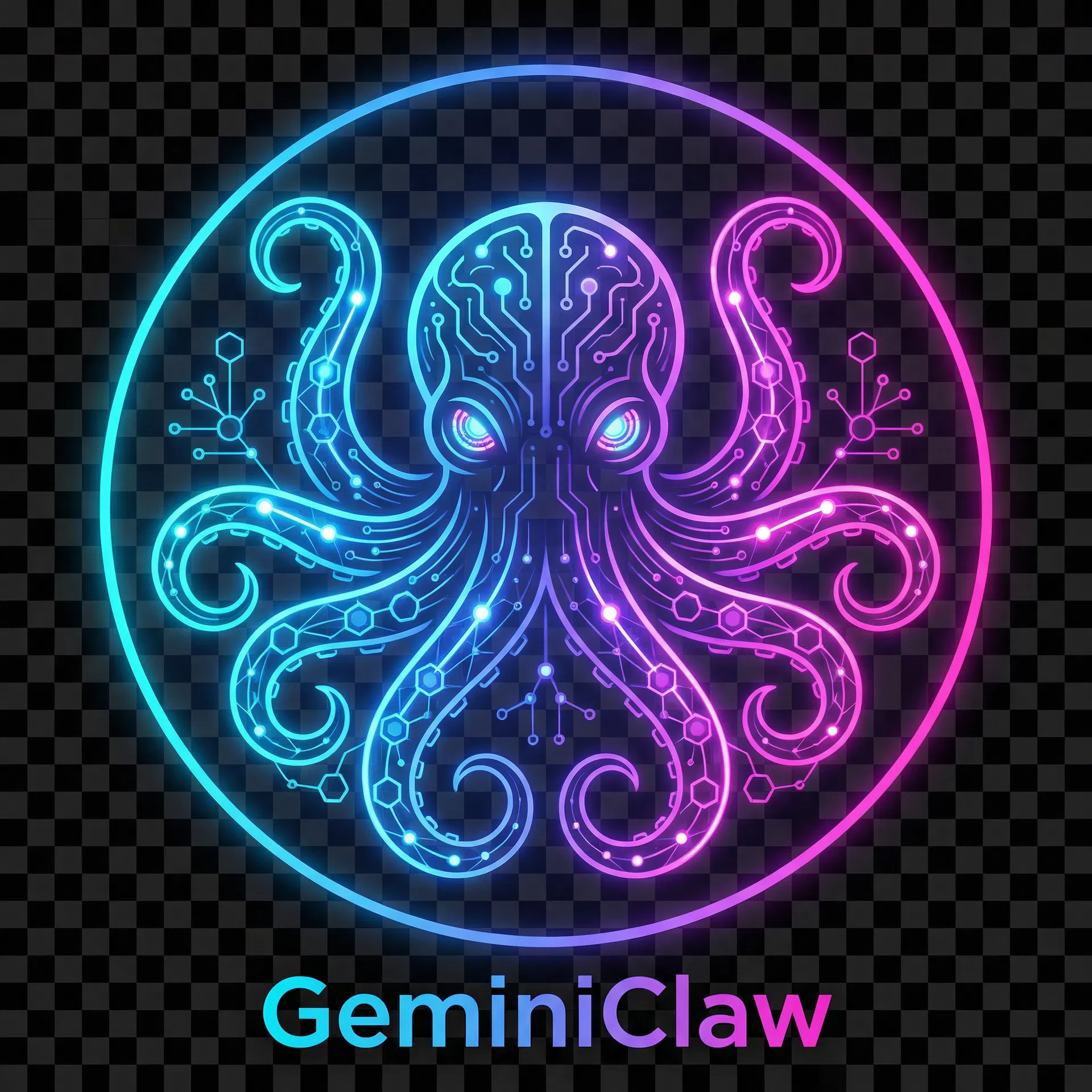 GeminiClaw Logo - Intelligent Octopus AI Orchestrator