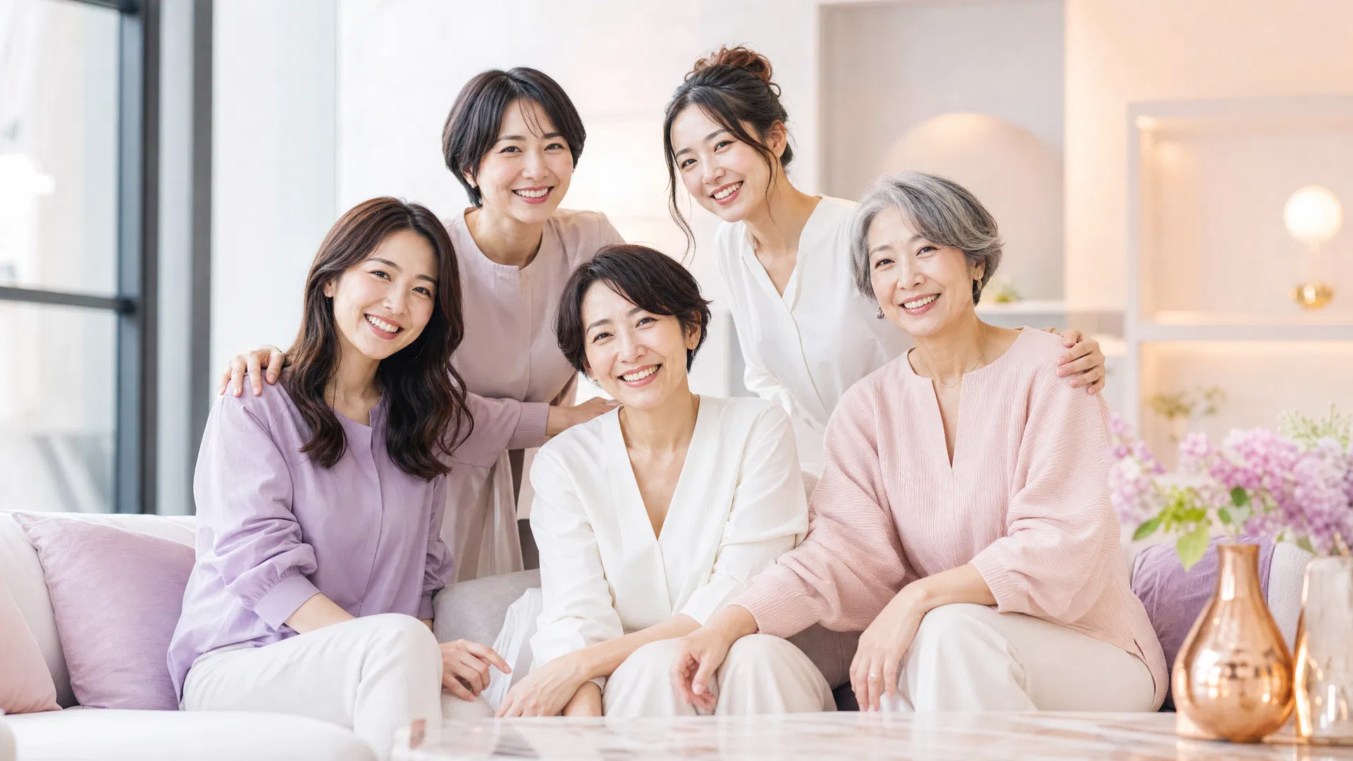 Healthy and supportive Japanese women community
