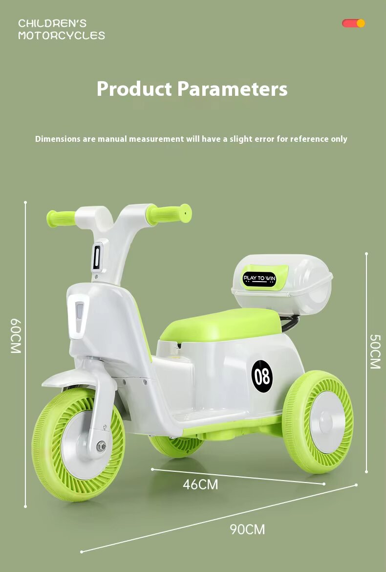 دراجة شحن للاطفال مثلث - مصغرة 3