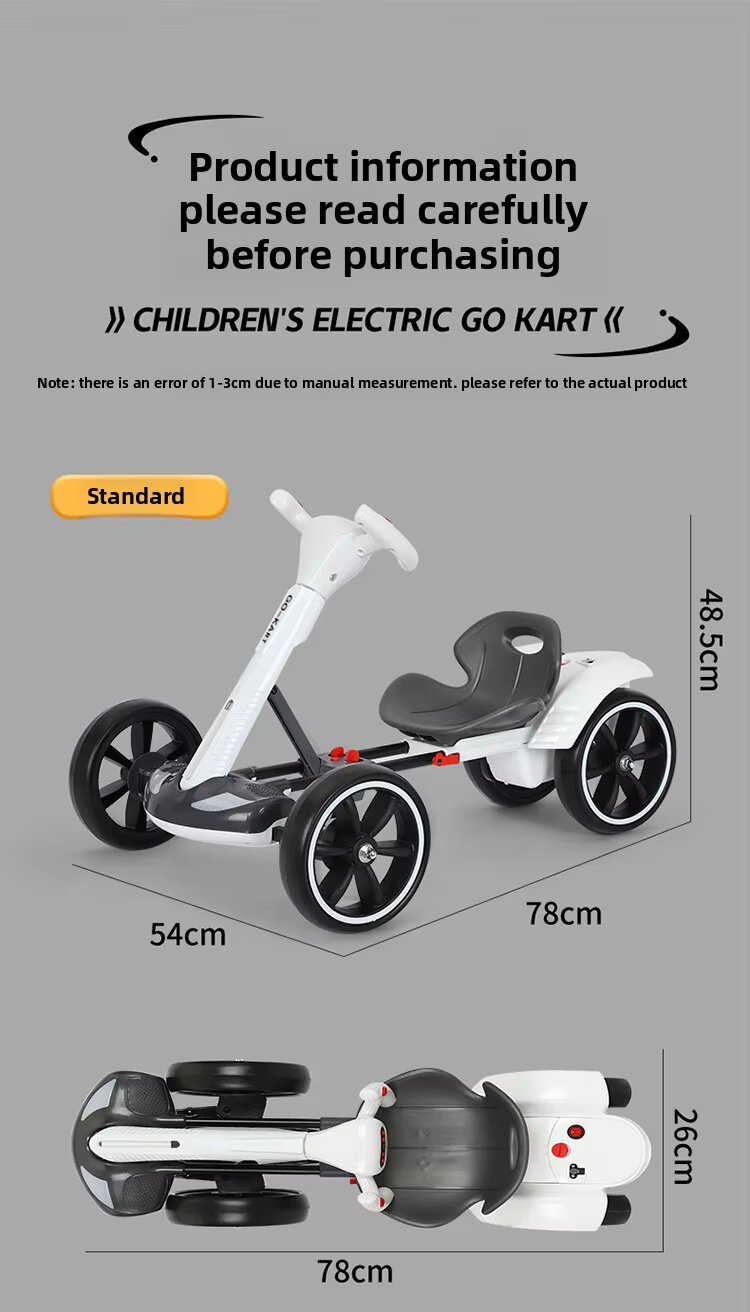 سيارة GO Kart شحن للاطفال - مصغرة 3