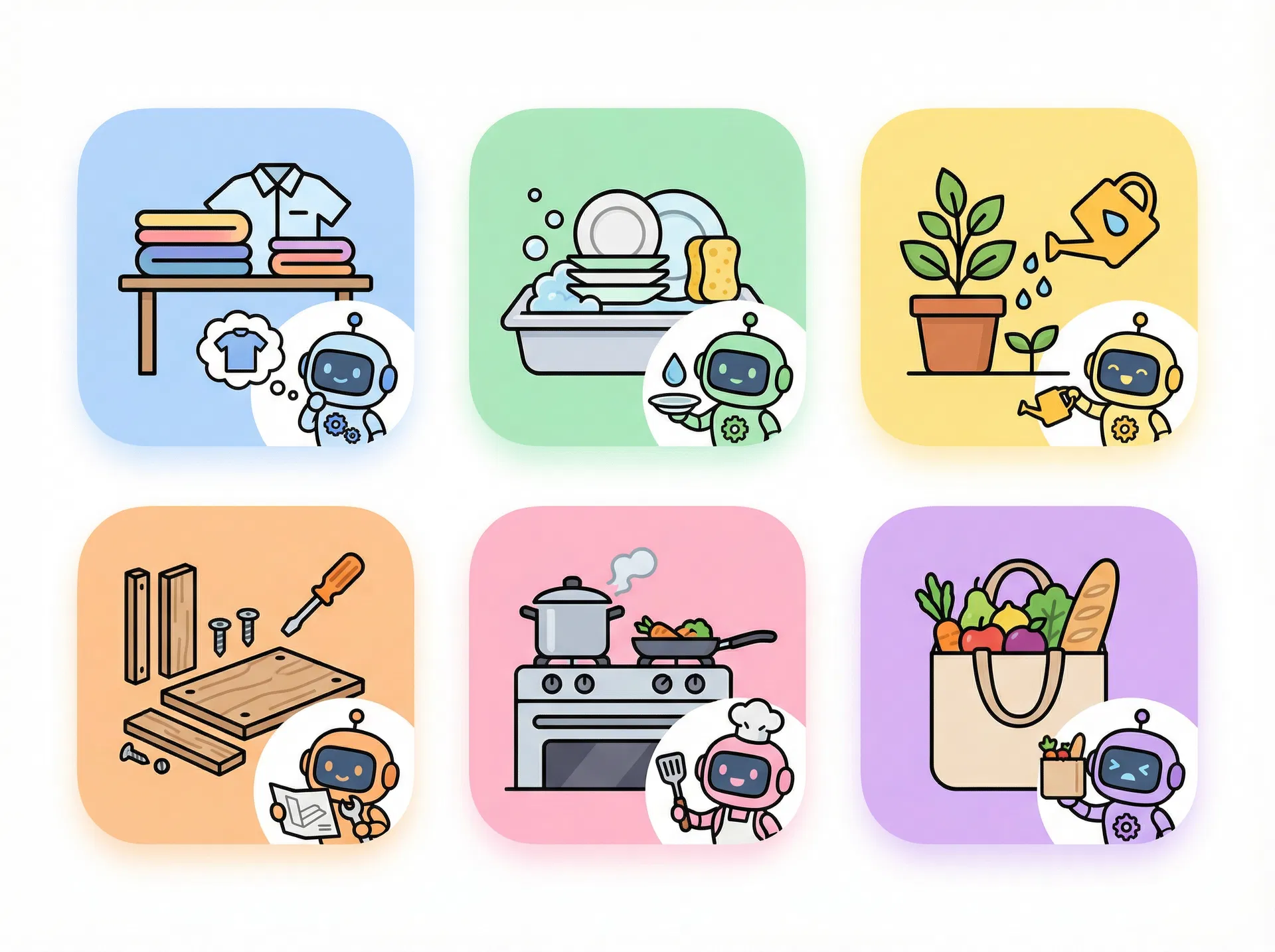 Coach a Bot task categories