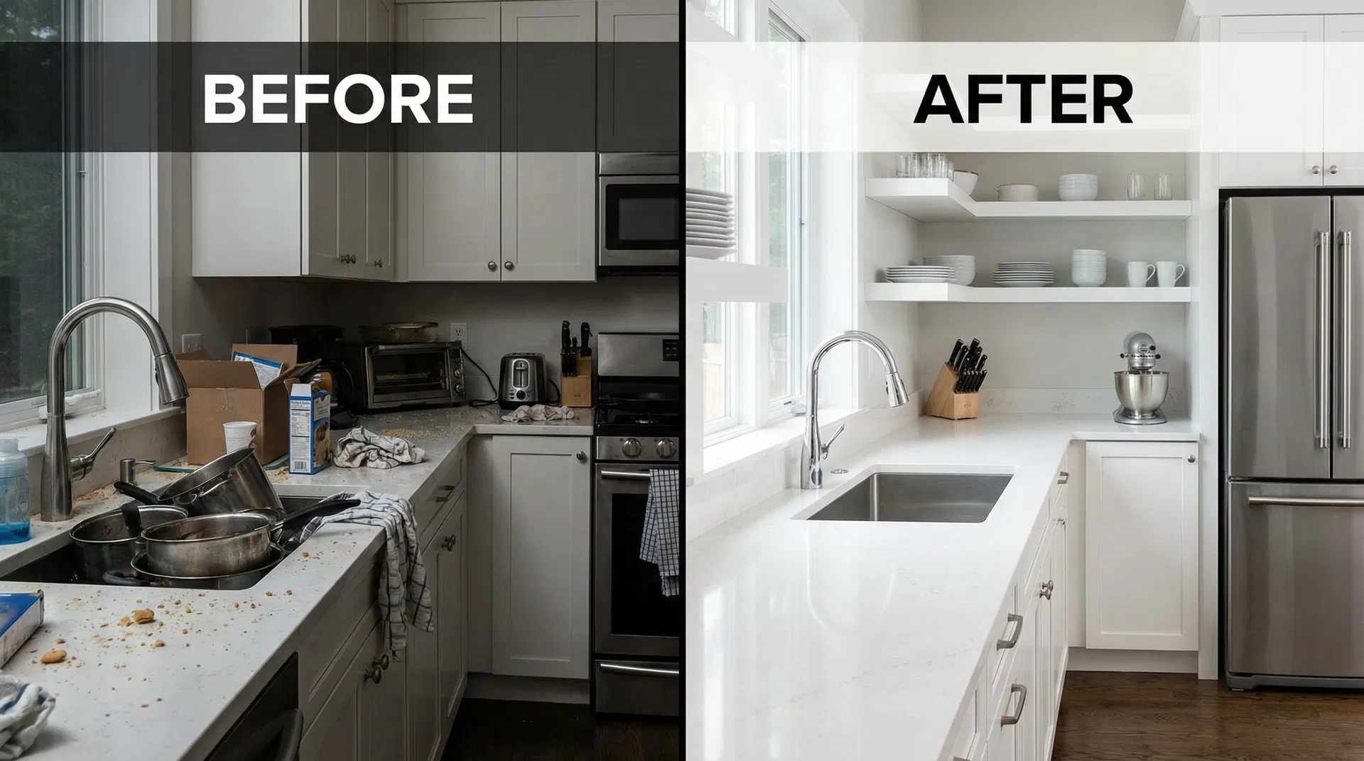 Kitchen Transformation - Antes