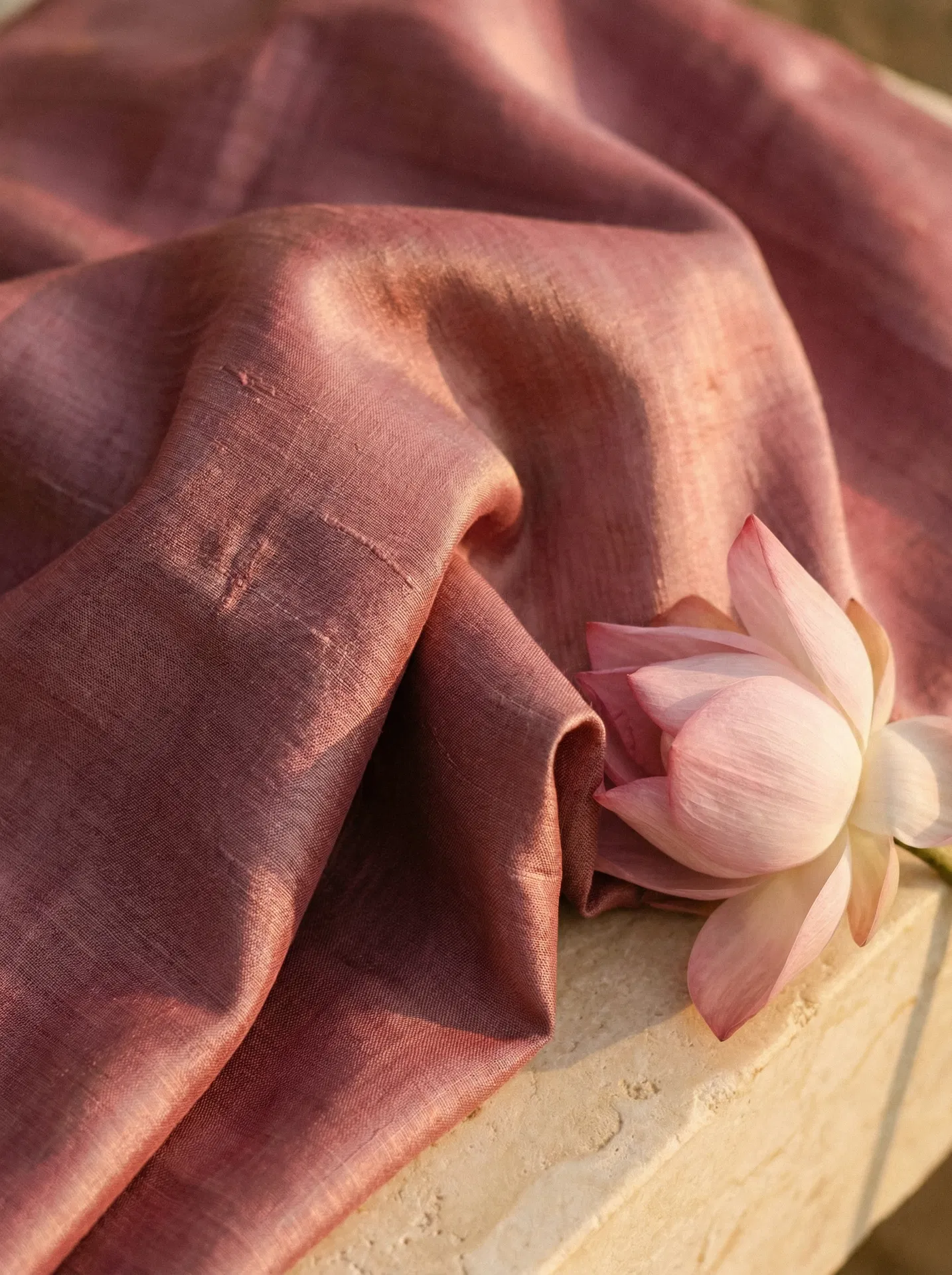 Lotus silk — the rarest material the earth produces