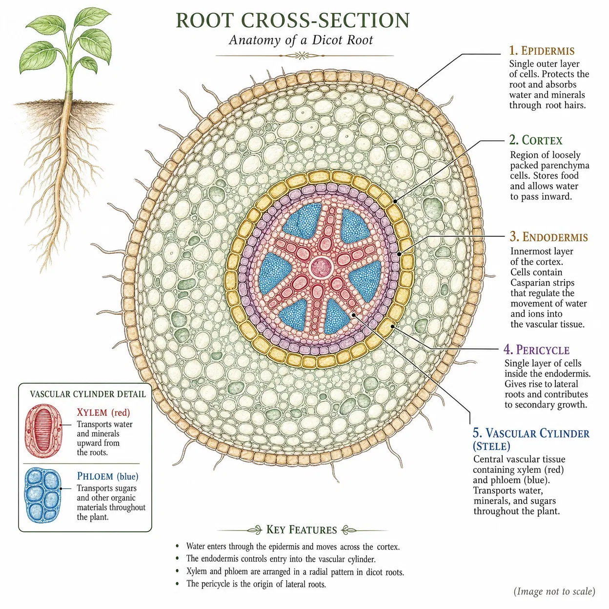 Root cross-section