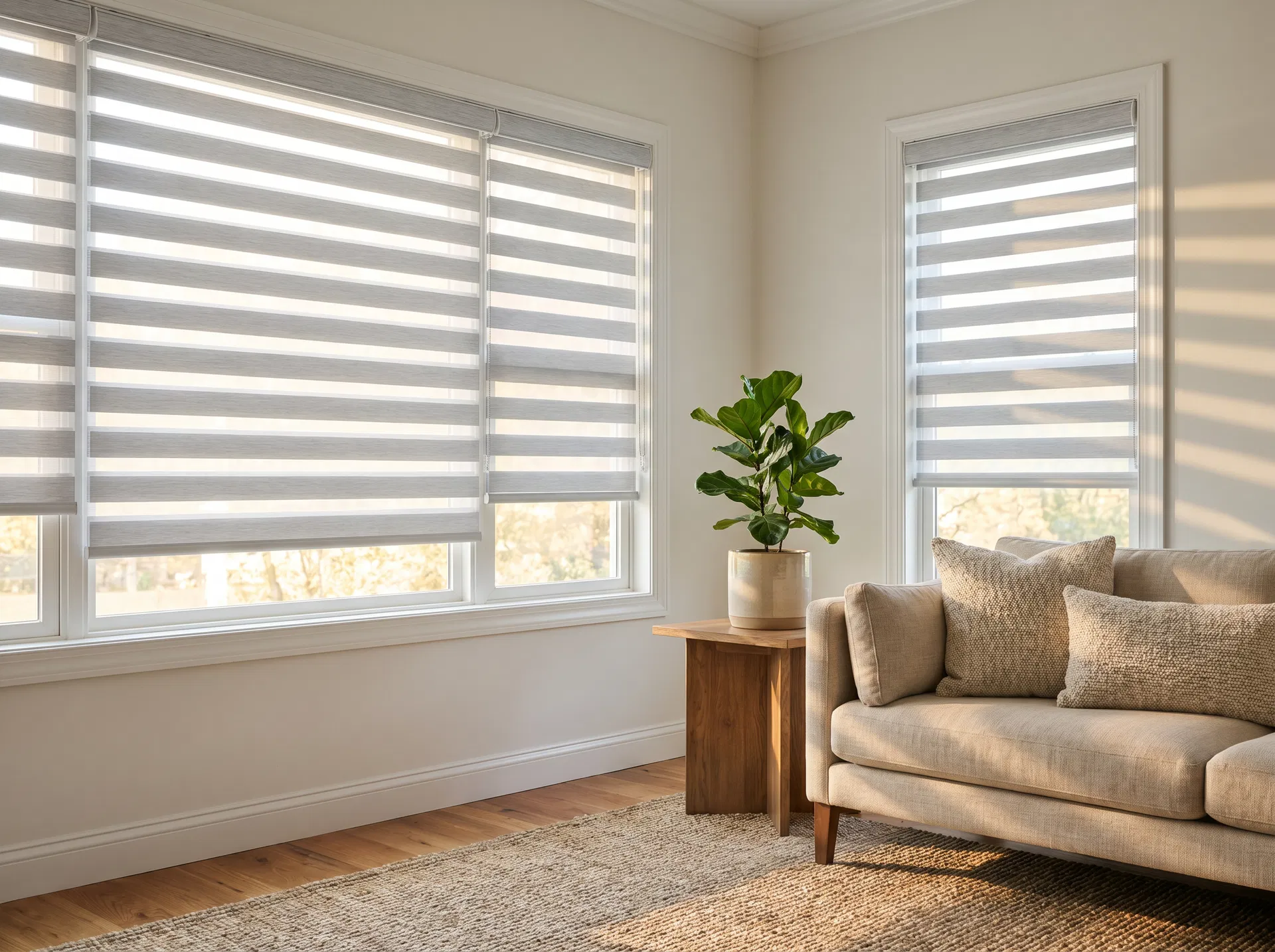 After — Zebra Blinds