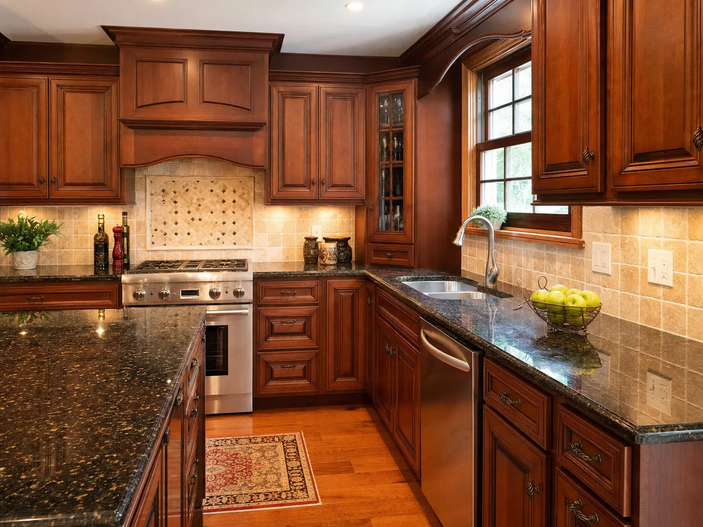 AFTER — Classic Wood + Granite