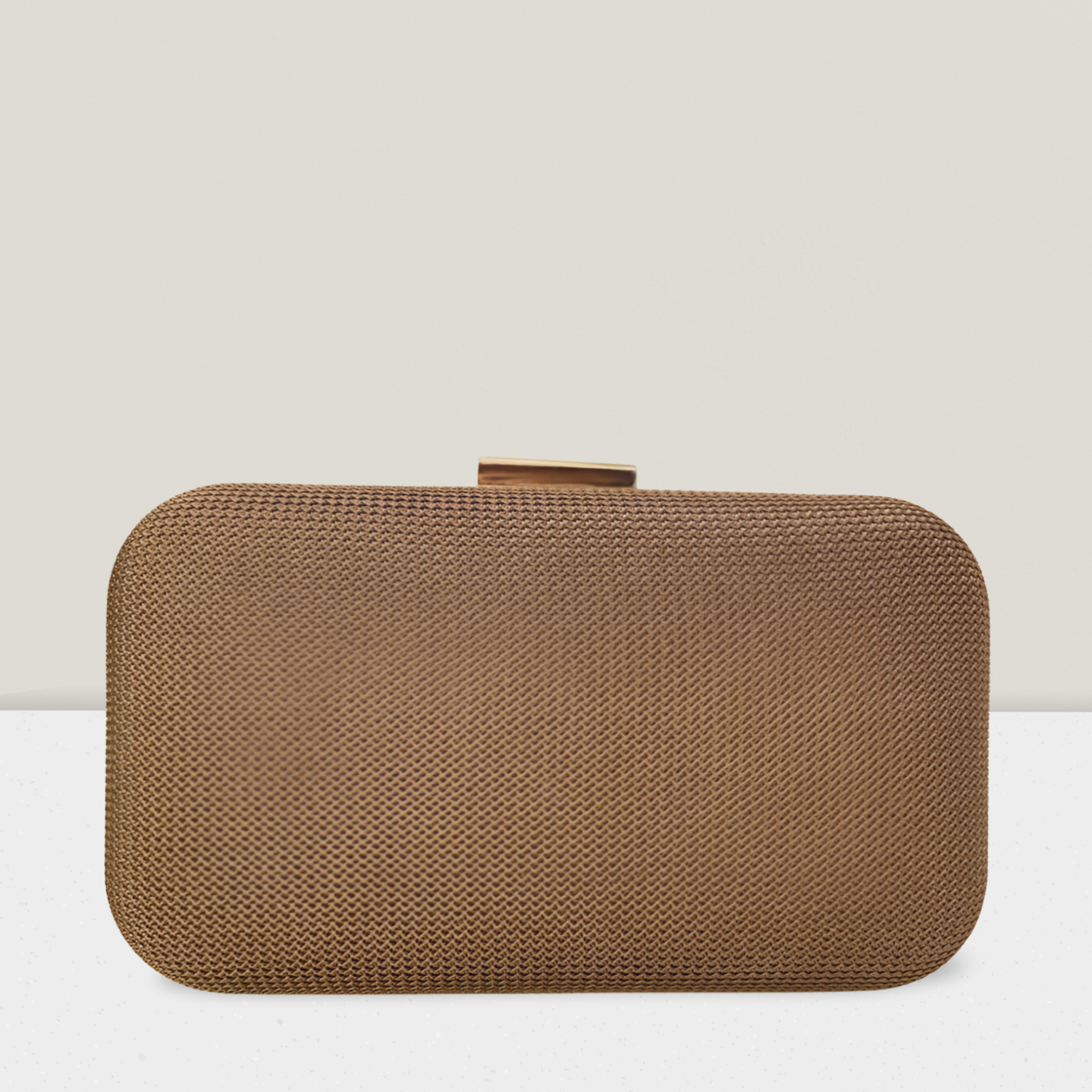 Clutch bronze gliter