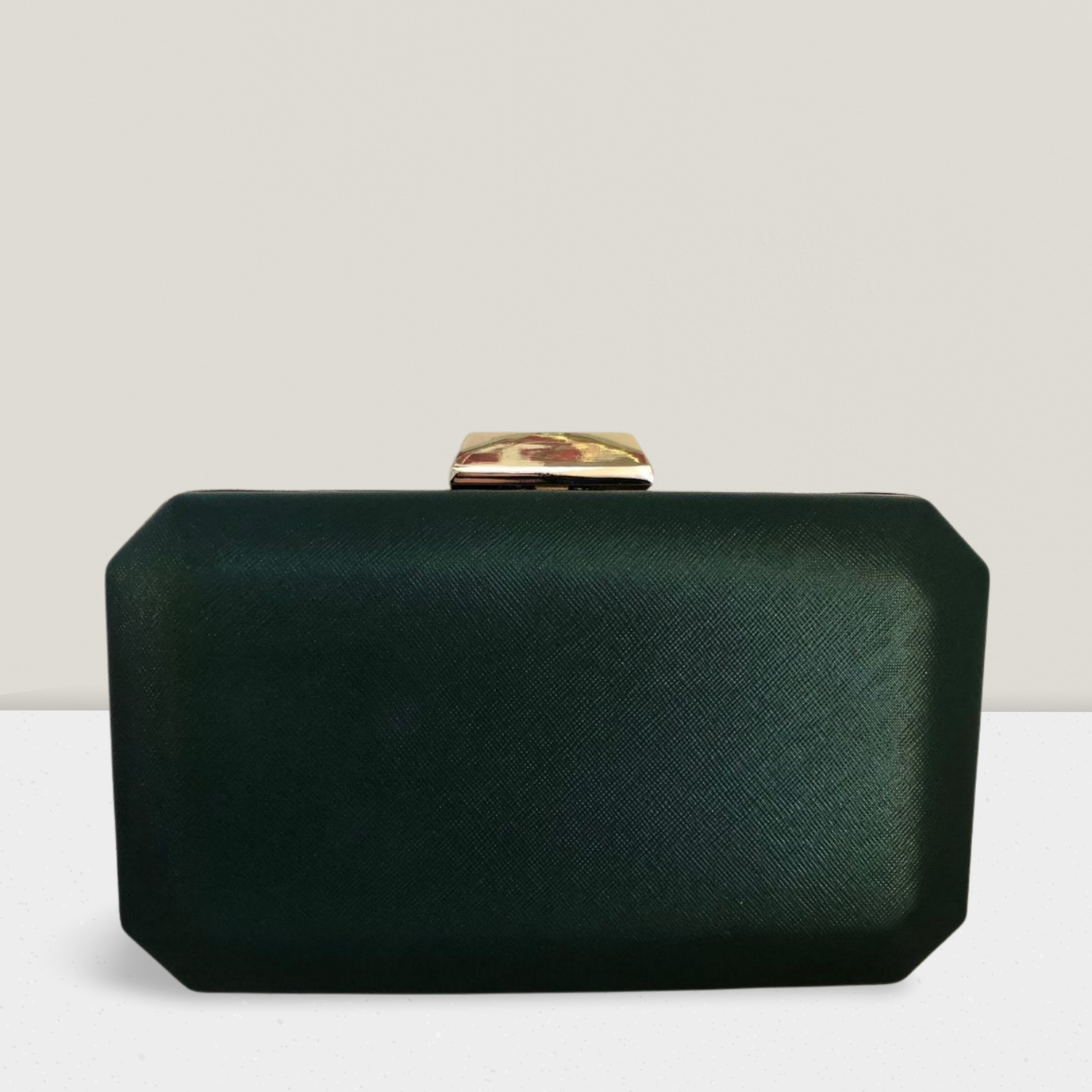 Clutch verde lisa