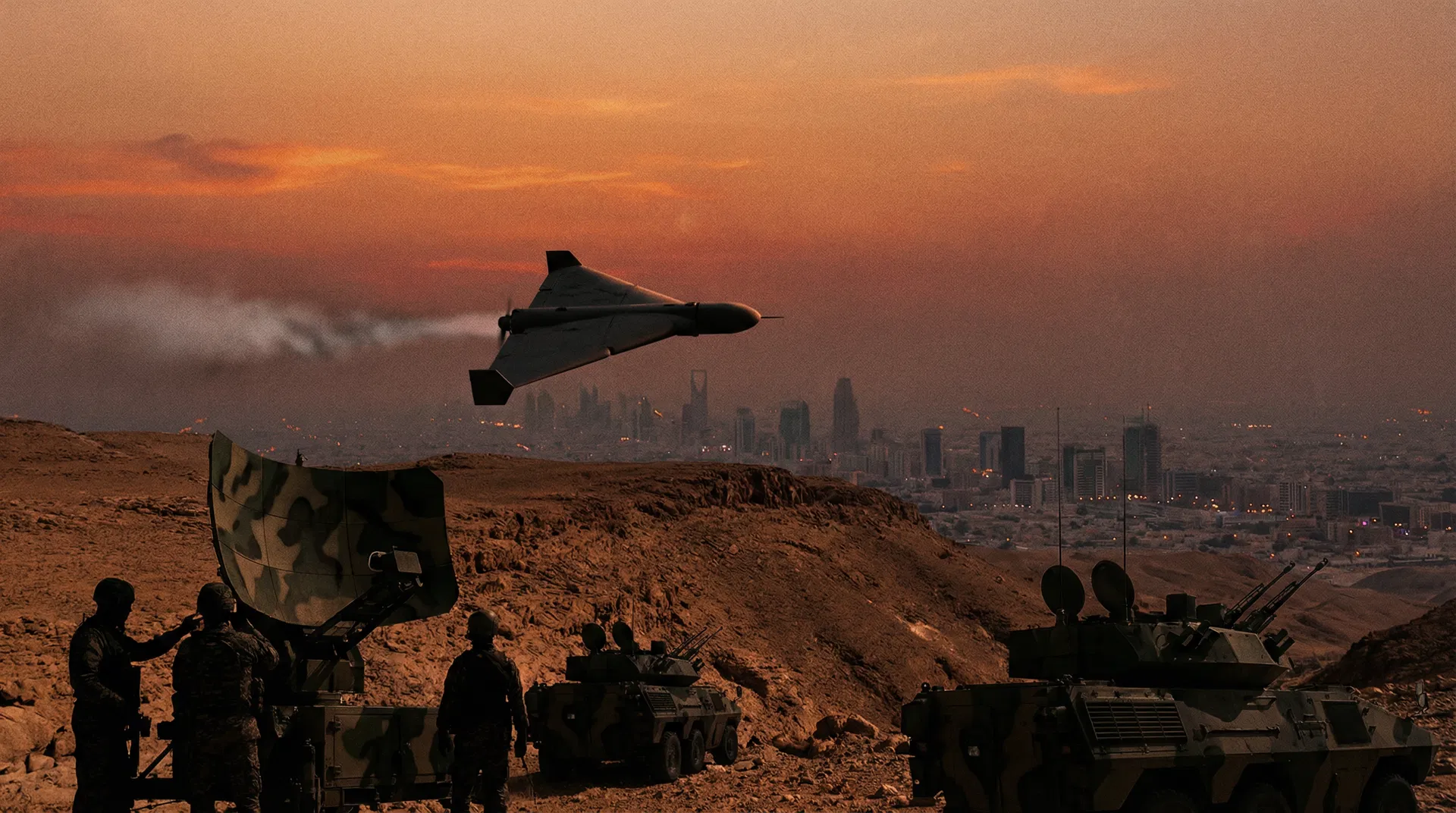 Shahed-136 drone, the type of Iranian-made UAV central to the Iran-Ukraine tensions