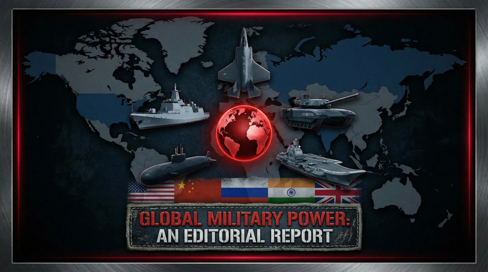 Global military power distribution: The world's top 10 military forces represent a complex balance of conventional capabilities, nuclear arsenals, and strategic doctrine.