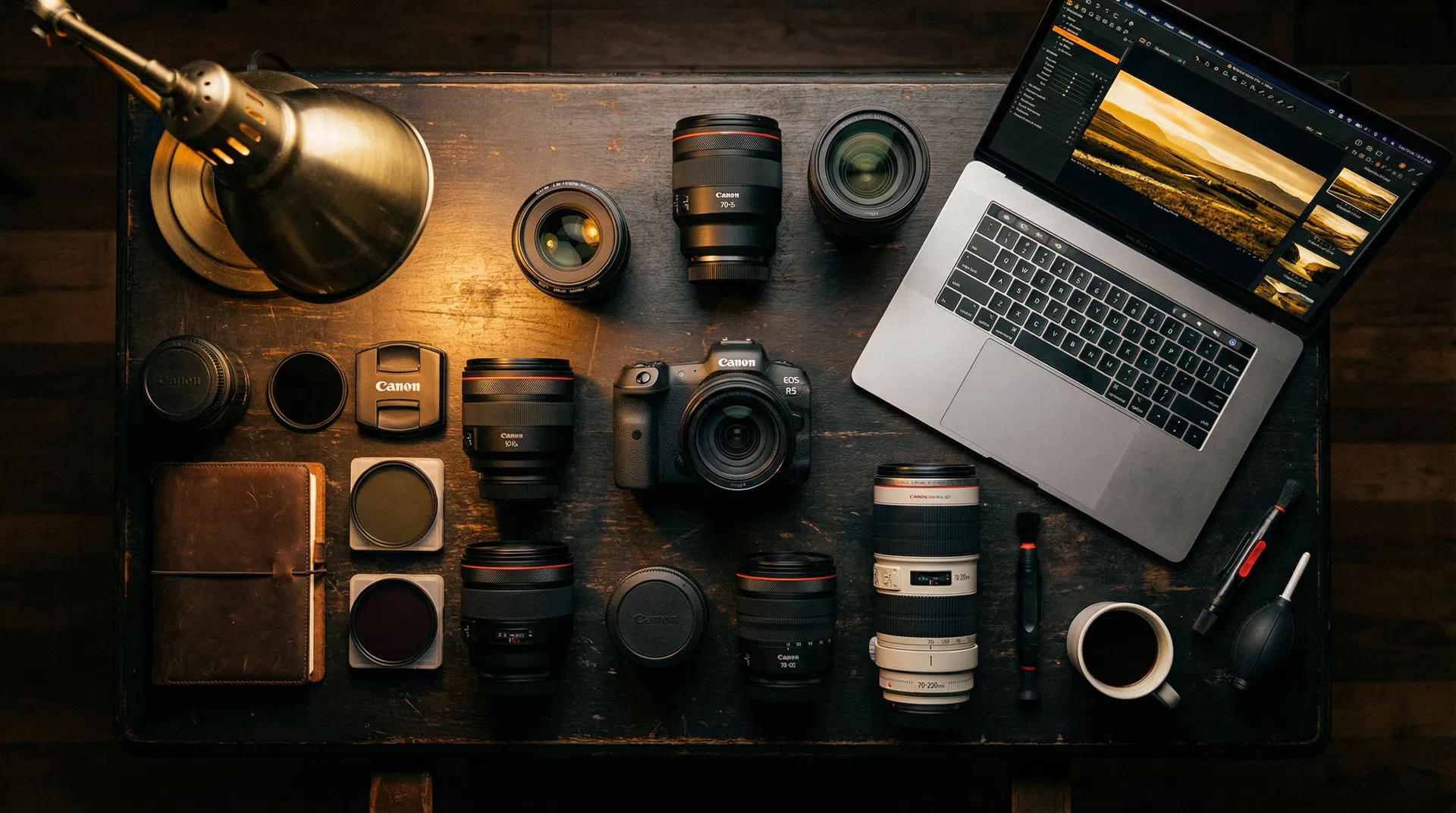 Six Paths Visuals workspace