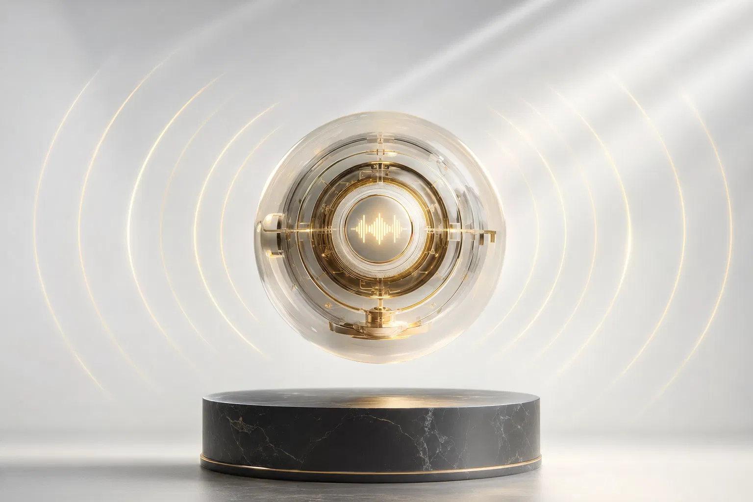 AI Voice System - 3D Visualization