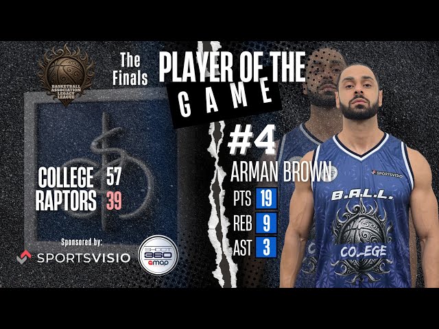 The Finals Co-MVP: Arman Brown