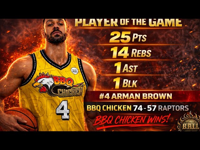 B.A.L.L. Premier Se2 Wk5 Player of the Game #4 Arman Brown