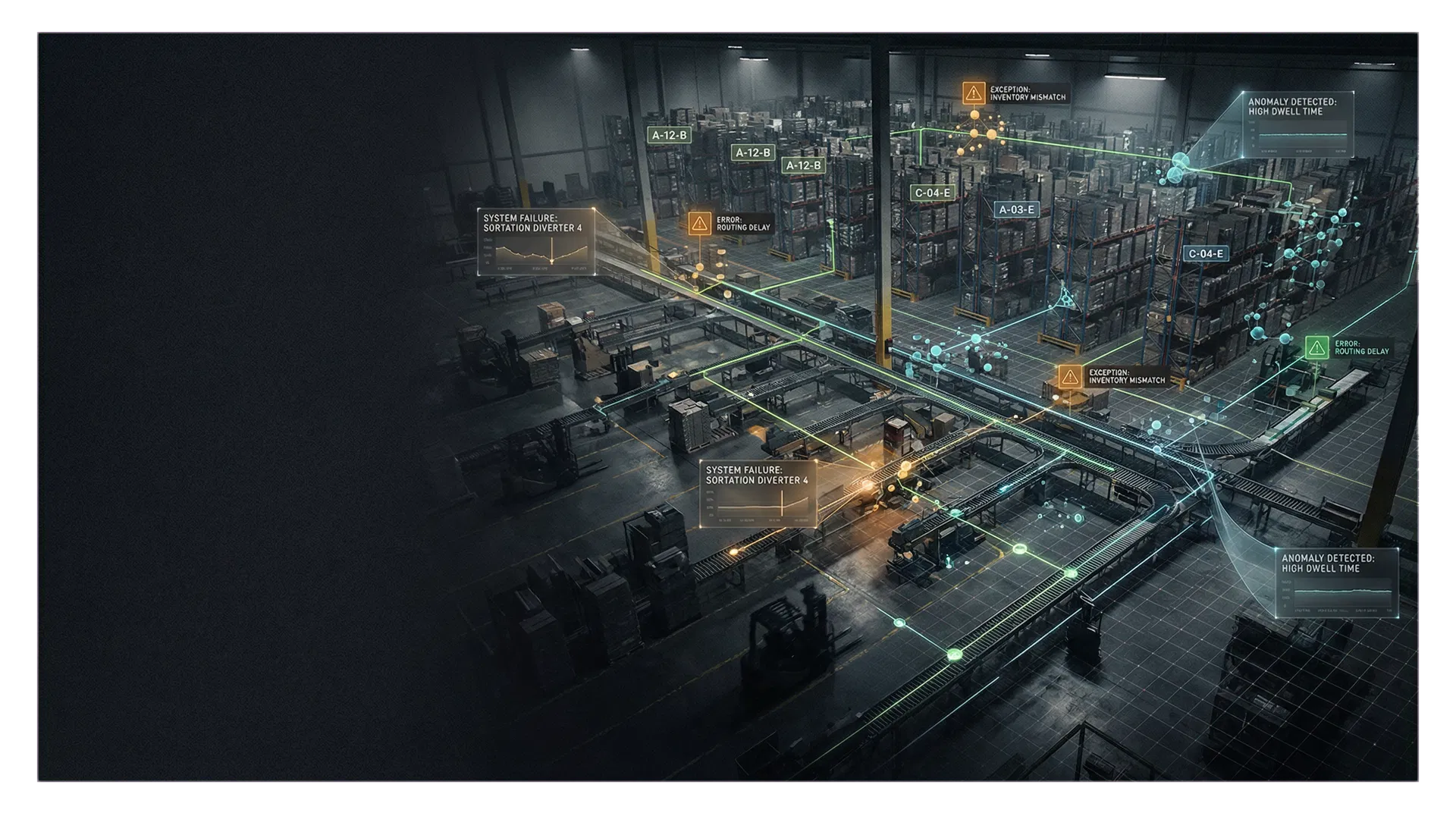 Warehouse systems intelligence visualization