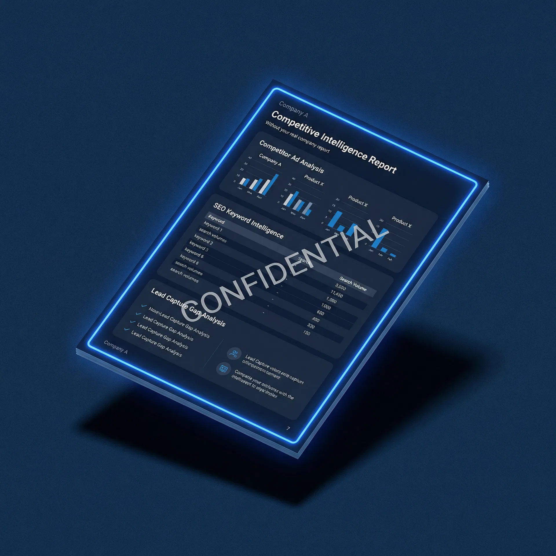 Competitive Intelligence Report preview