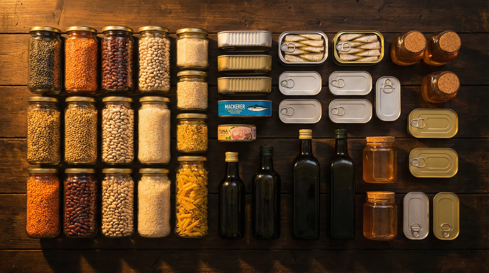 Despensa de crisis organizada