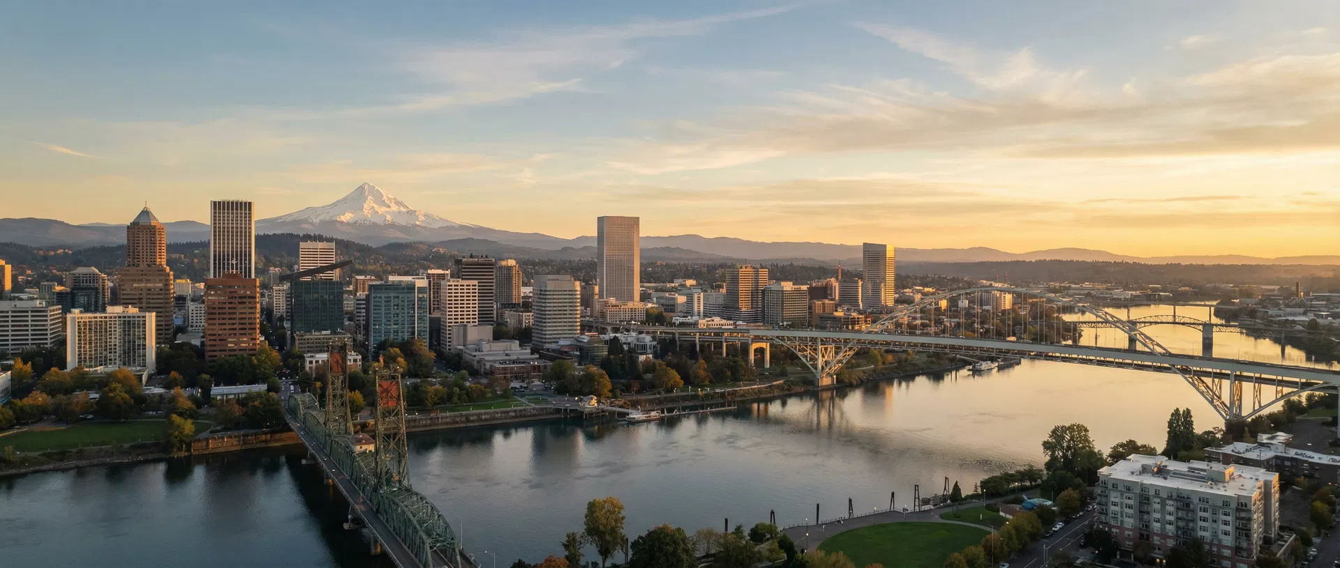 Portland Oregon skyline