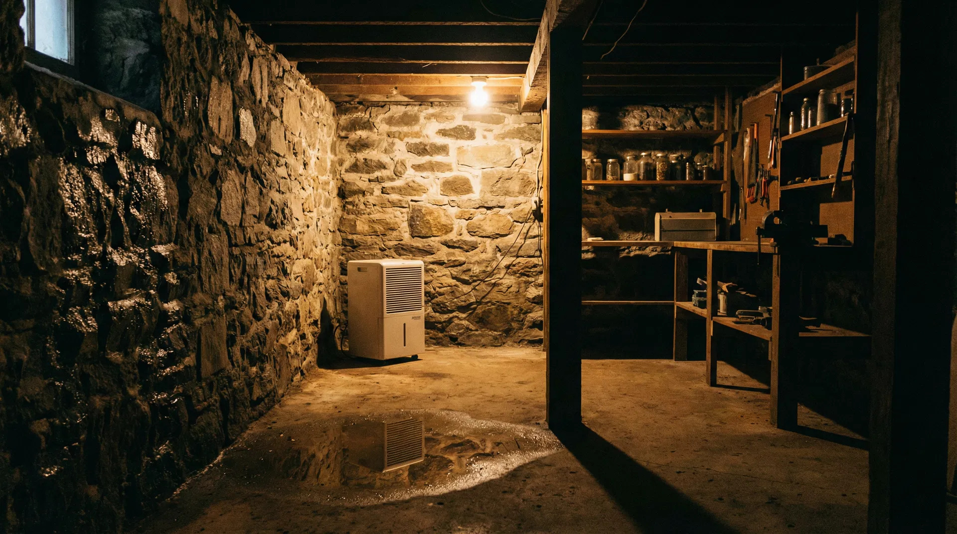 What Causes Musty Odors in New England Basements?