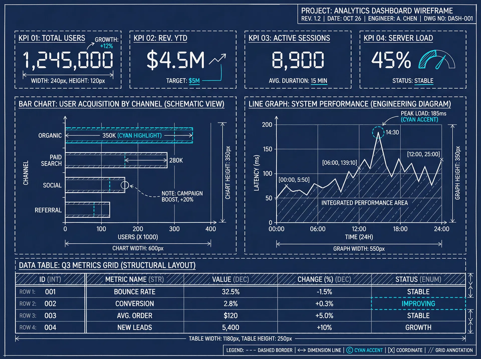 Meridian Analytics blueprint