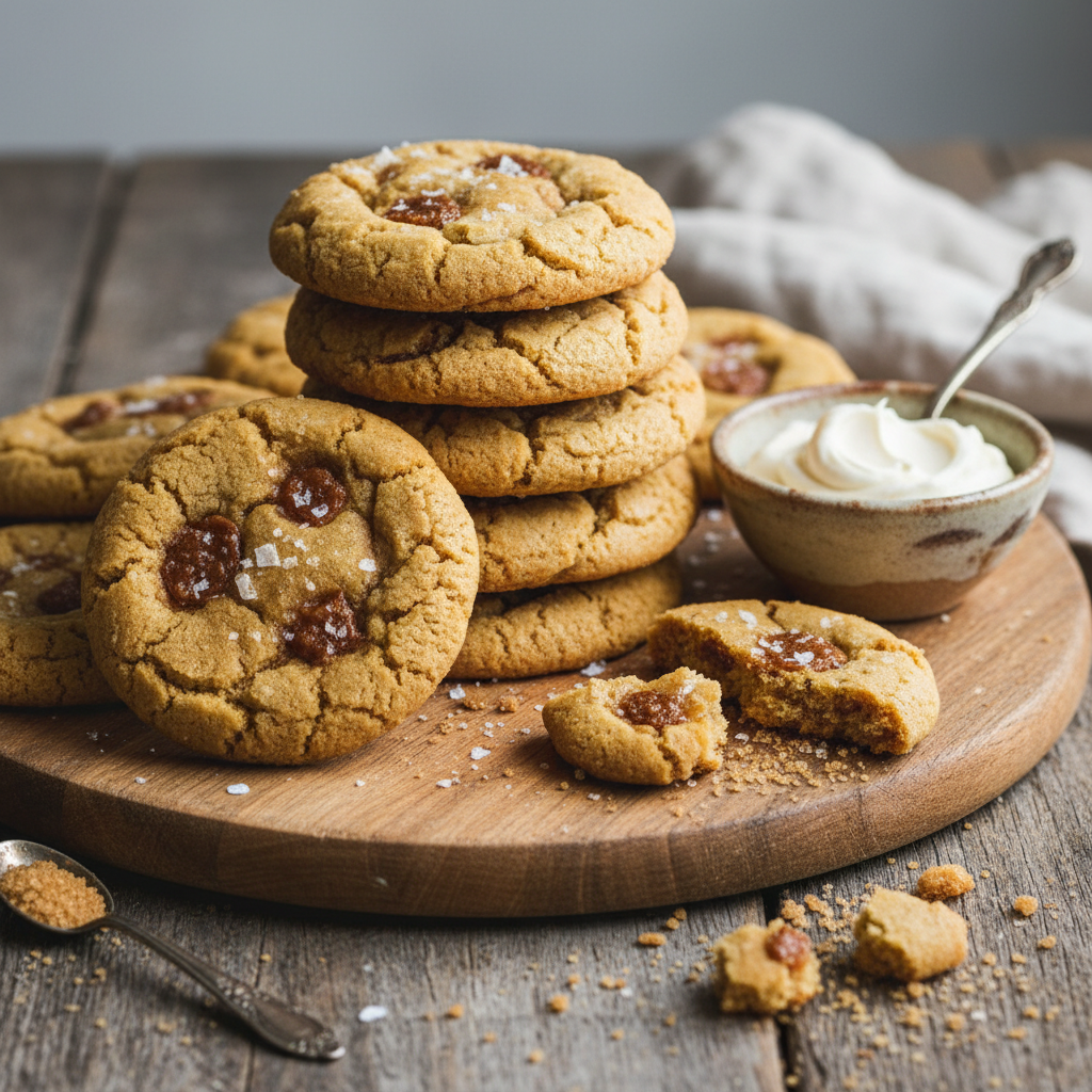 Foto da receita Cookies de Açúcar Mascavo