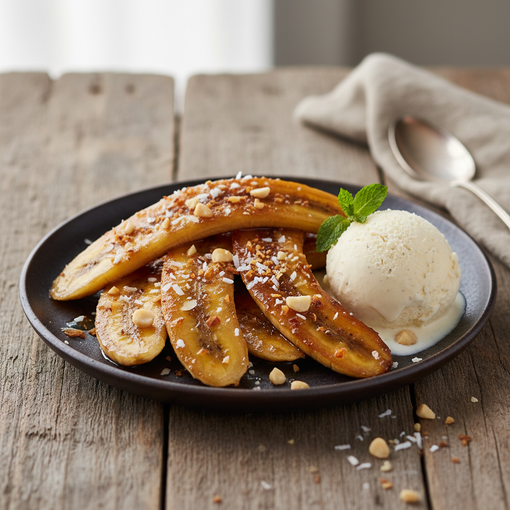 Foto da receita Bananas Caramelizadas com Açúcar de Coco