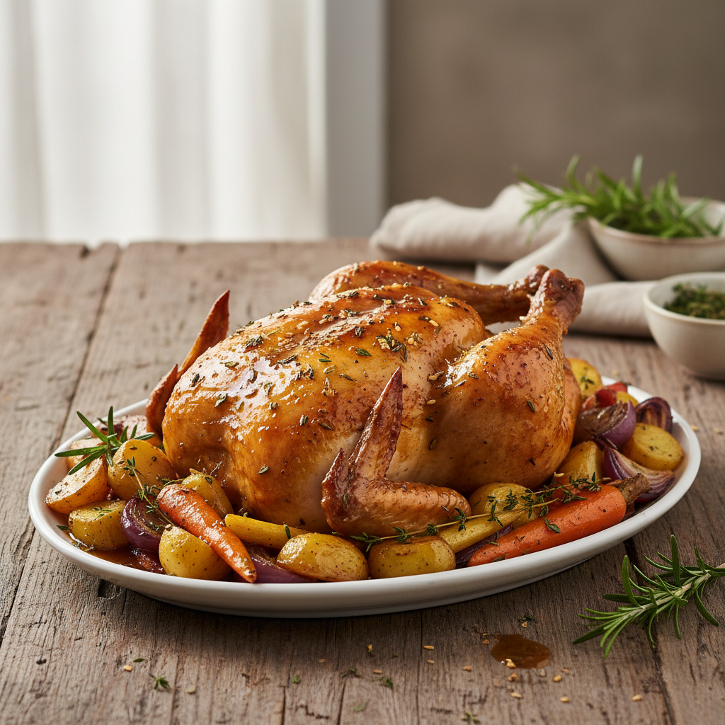 Foto da receita Frango Assado com Ana Maria Extra