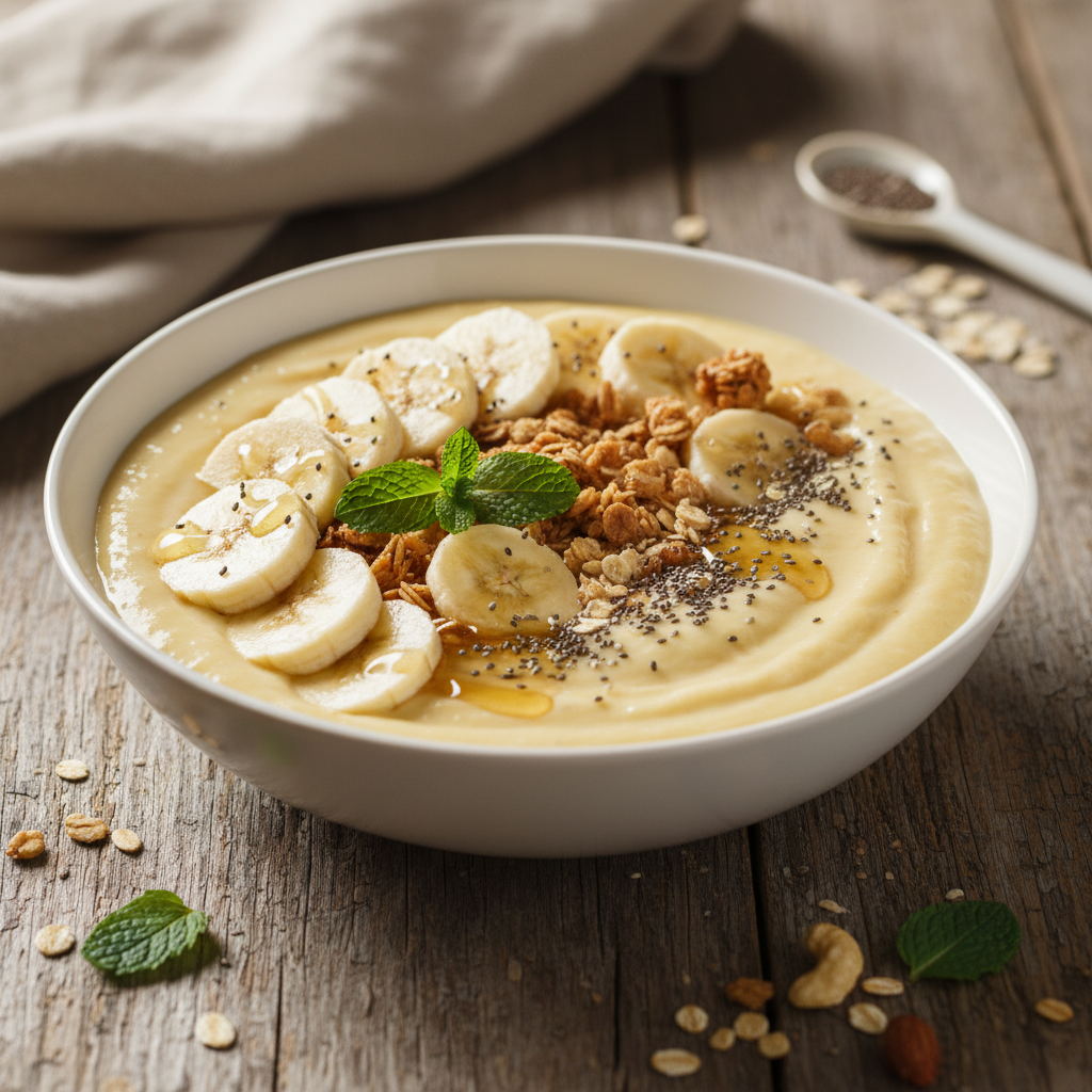 Foto da receita Vitamina Energética de Banana