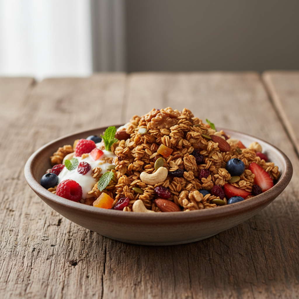 Foto da receita Granola Caseira Crocante