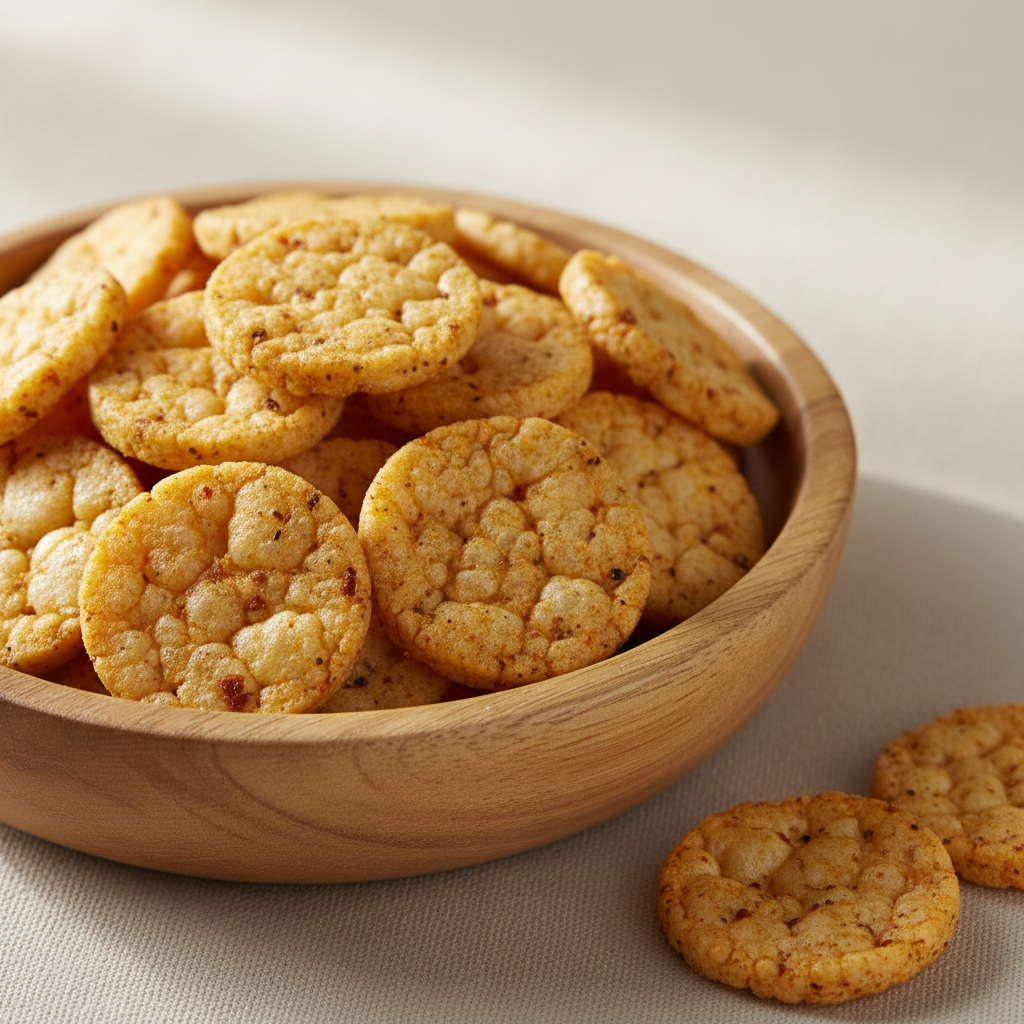 Biscoito De Arroz Barbecue