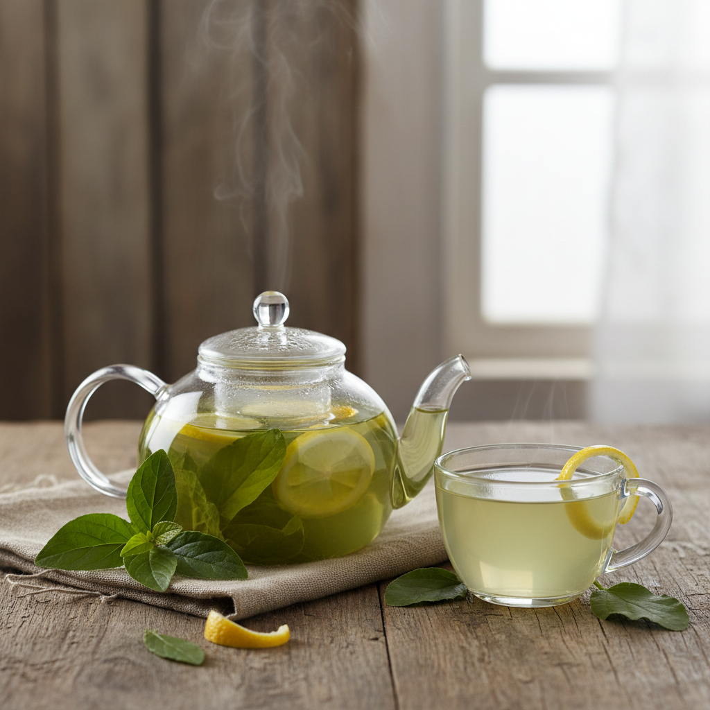 Foto da receita Infusão Aromática de Boldo com Limão