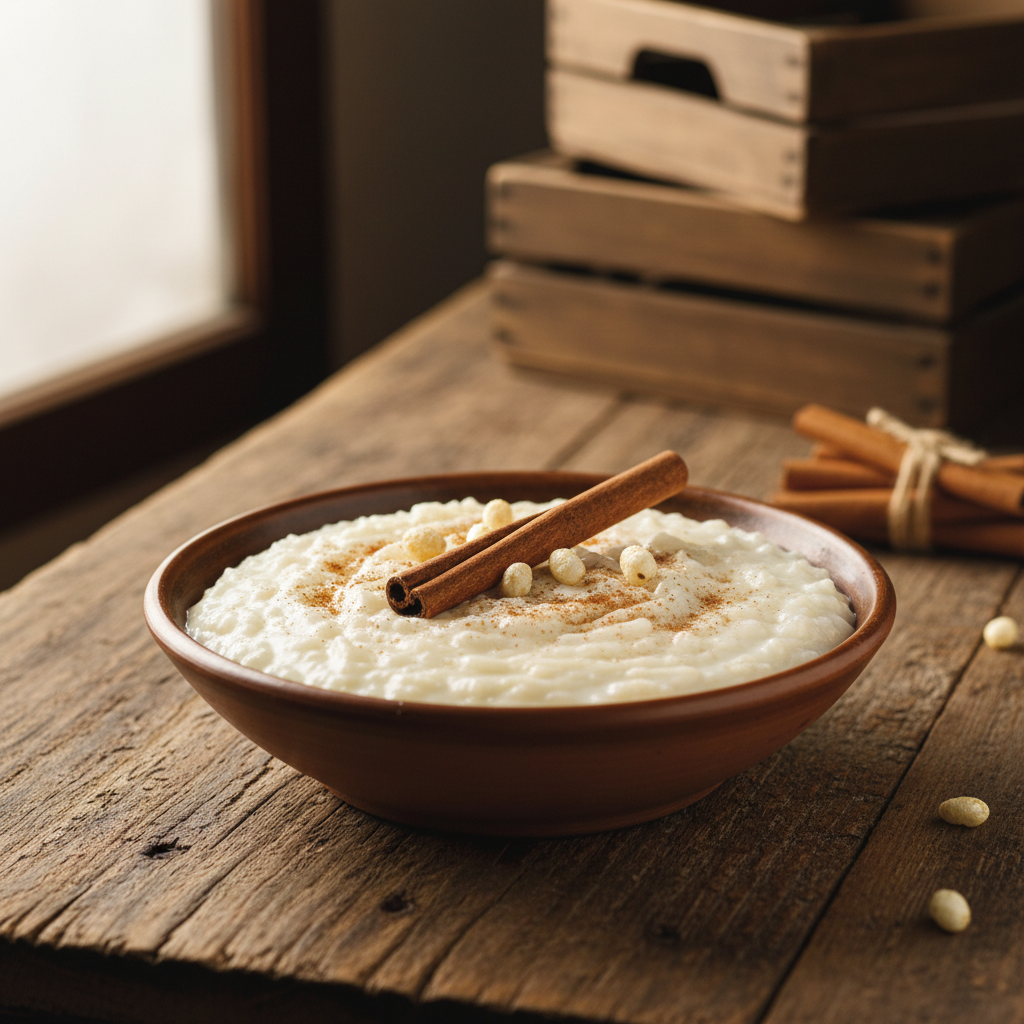 Foto da receita Arroz-doce com canela em pau