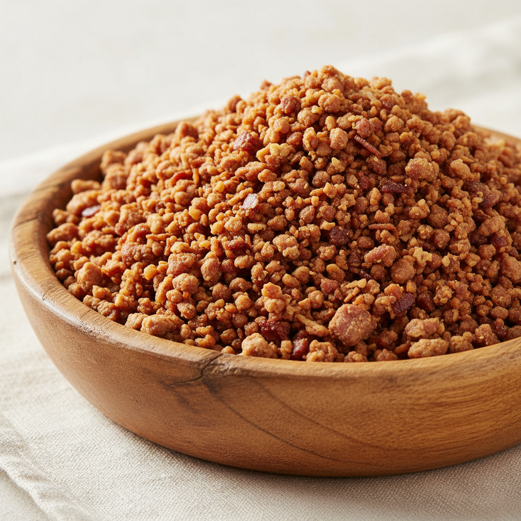 Carne De Soja Moida Sabor Bacon
