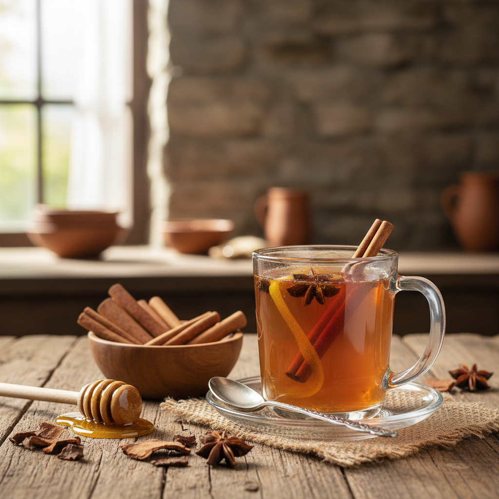 Foto da receita Infusão de Catuaba com Canela e Mel