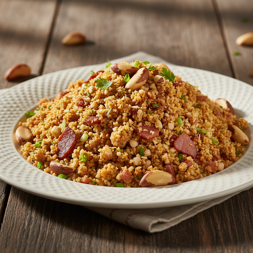 Foto da receita Farofa Crocante de Castanha do Pará