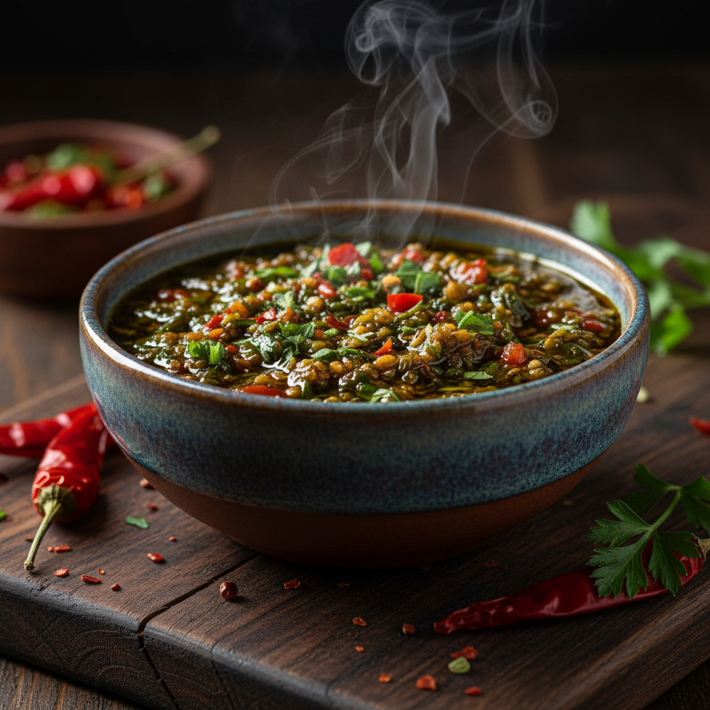 Foto da receita Molho Chimichurri com Pimenta Clássico