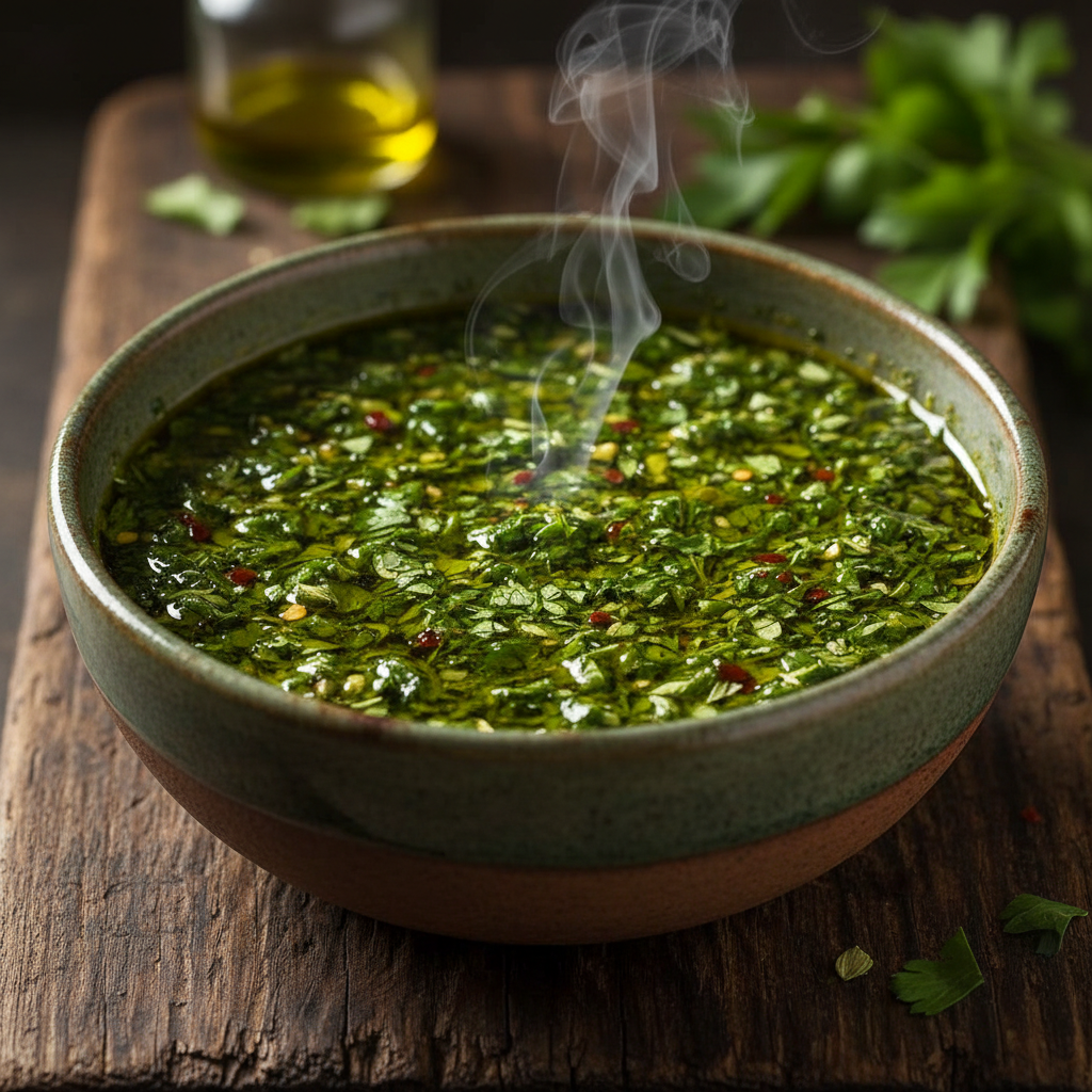 Foto da receita Molho Chimichurri Clássico