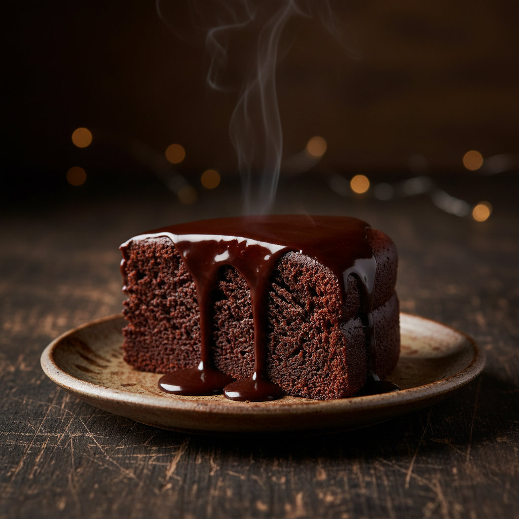 Foto da receita Bolo de Chocolate Simples