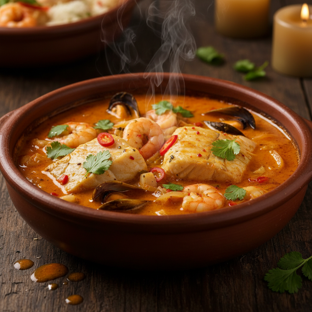 Foto da receita Moqueca de Peixe com Coentro
