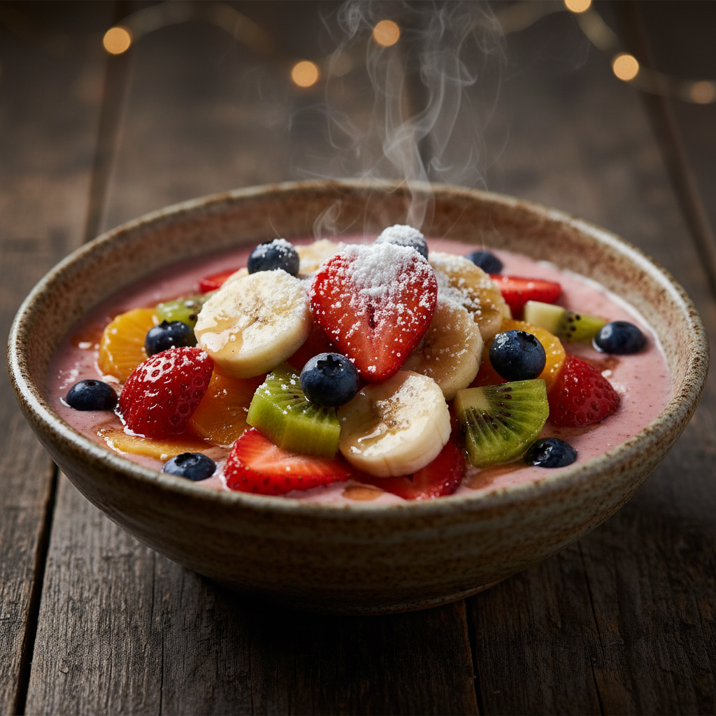 Foto da receita Vitamina de Frutas com Colágeno