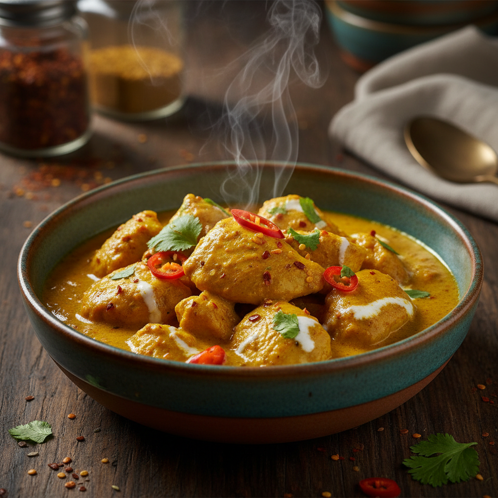 Foto da receita Frango ao Curry Rápido