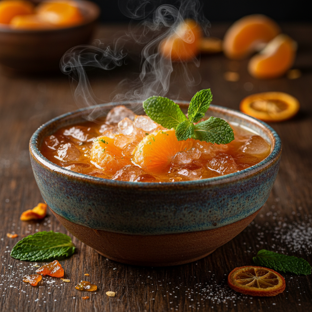 Foto da receita Refresco Gelado de Tangerina