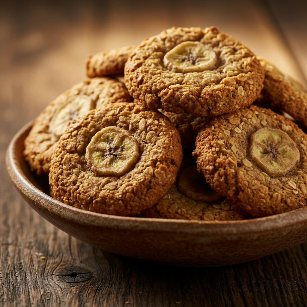 Cookies Vegano Aveia e Banana