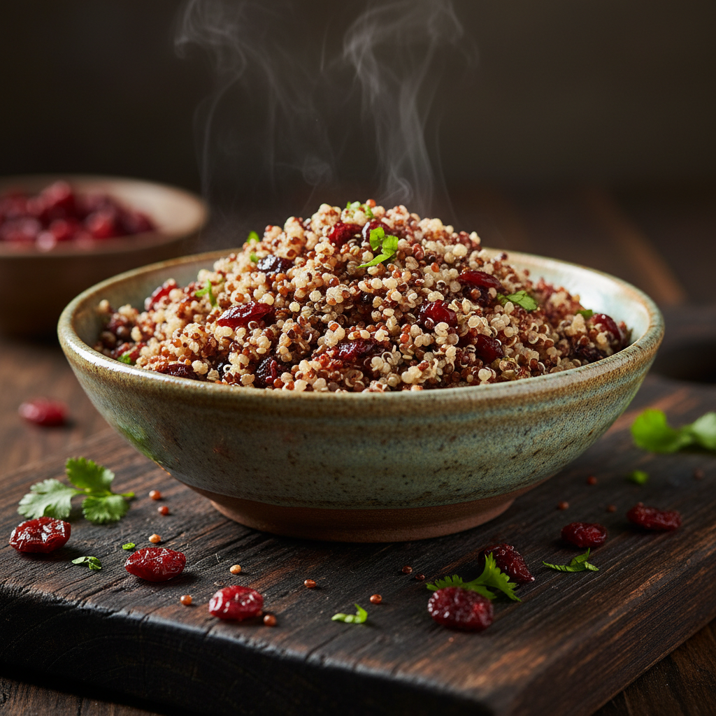 Foto da receita Salada de Quinoa com Cranberry