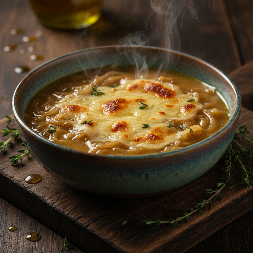 Foto da receita Sopa Cremosa de Cebola