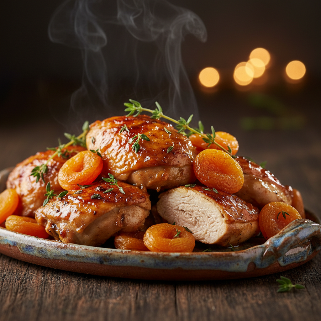 Foto da receita Frango com Damasco Seco